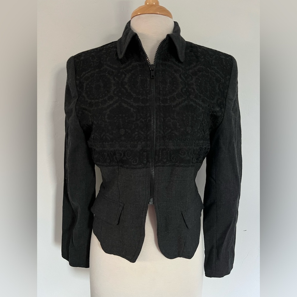 Vintage Cynthia Steffe Blazer Jacket 100% Wool